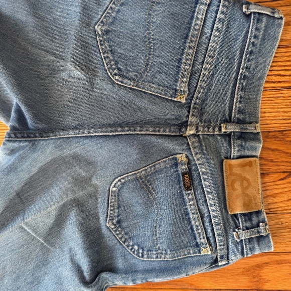 VINTAGE 80s/90s Women’s Denim Jeans LEE Bootcut - Picture 3 of 8